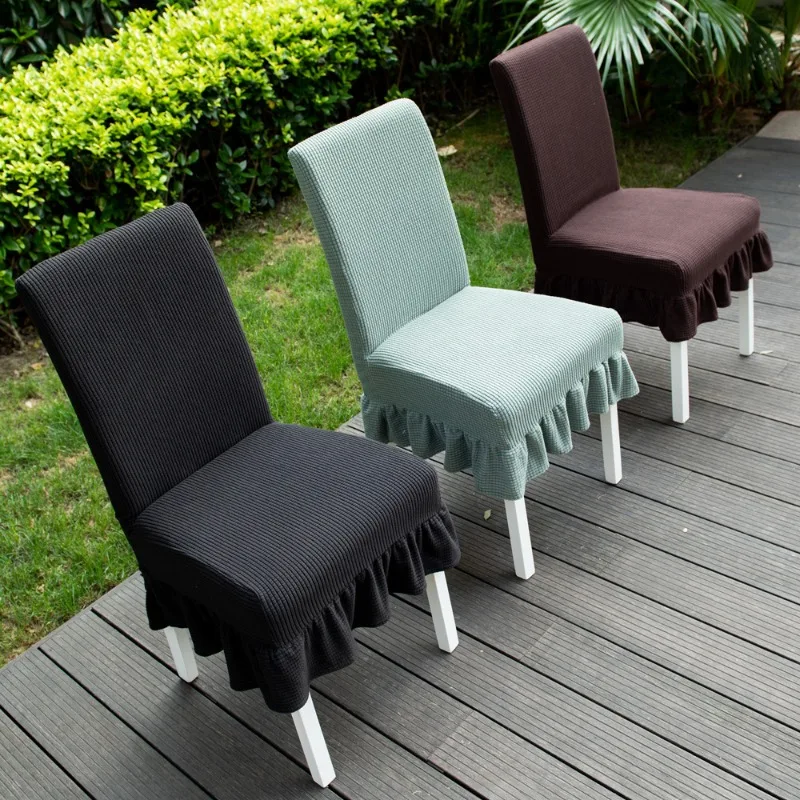 Elastic Stool Cover Backrest Integrated Household Chair Cover Dustproof Chair Cover All-inclusive Wear-resistant All-season
