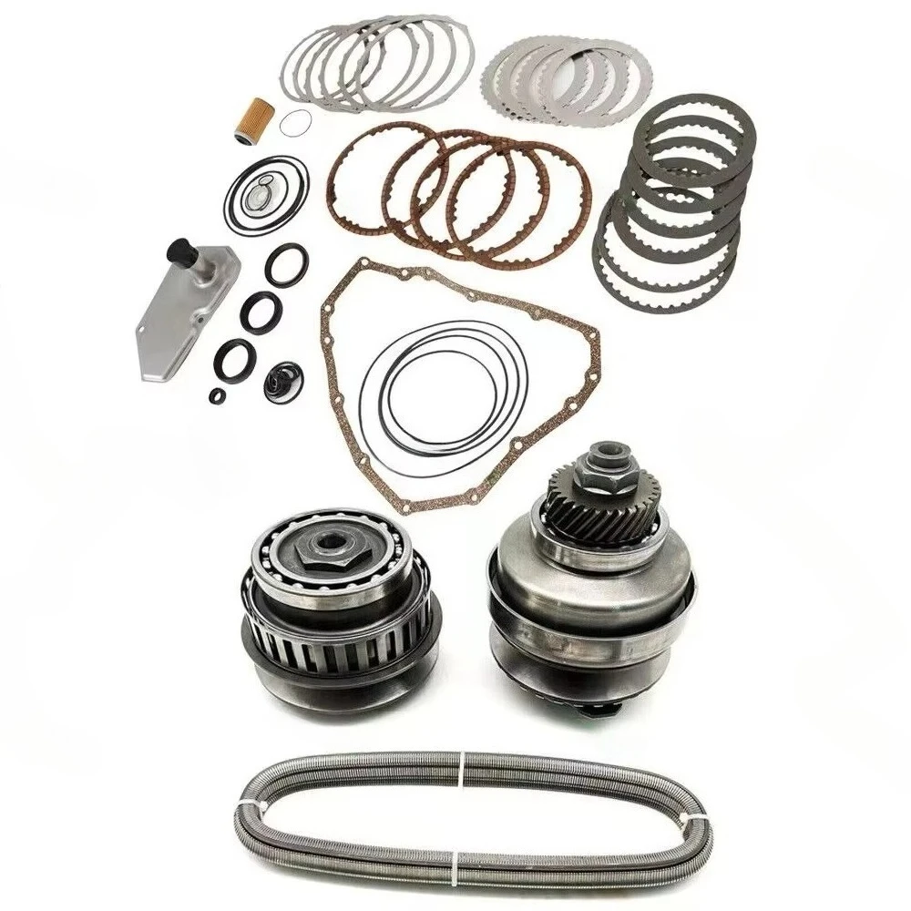 JF015E RE0F11A Transmission Master Rebuild Kit + Pulley Set W/ Belt for