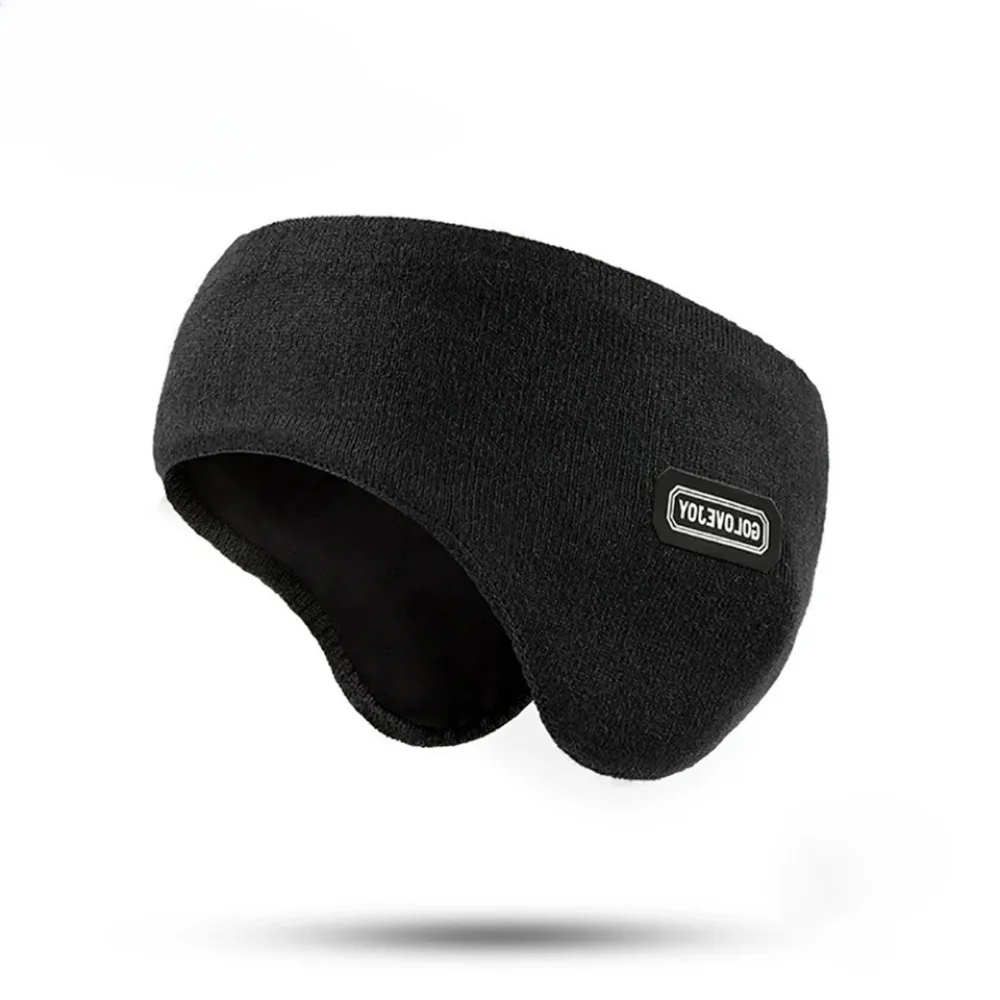 

Winter Windproof Plush Ear Warmer with Earflaps – Skiing, Cycling & Running Earmuffs Headband for Outdoor Ear Protection
