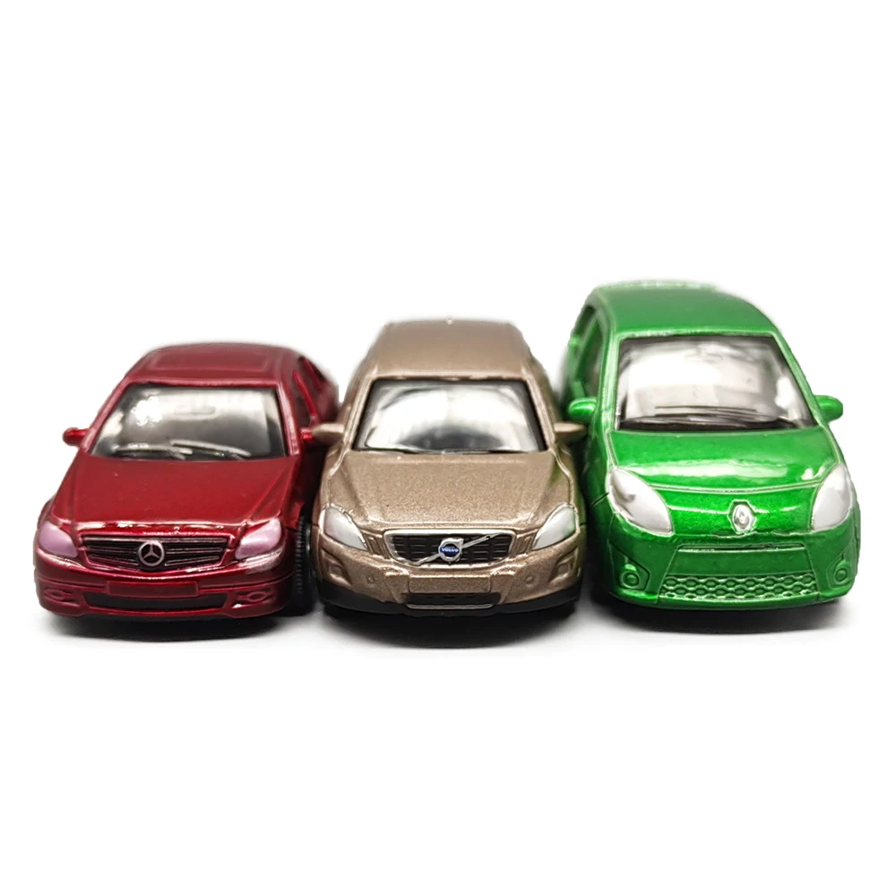 1:64 XC60 C-CLASS TWINGO Alloy Car Diecasts & Toy Vehicles Car Model Miniature Scale Model Car For Children