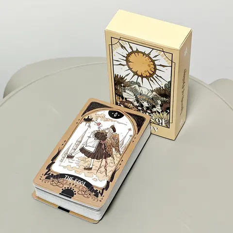 Apostle of Destiny Tarot Deck 78 Pcs Cartoon Tarot Cards 10.3*6cm Based on Original Rider Waite System