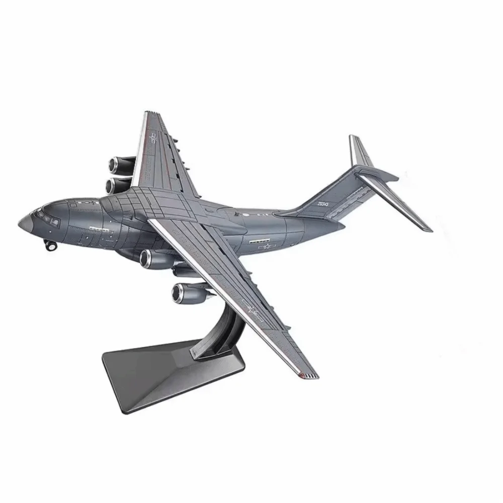 

High Quality 1:100 Scale Transport Aircraft Model Detailed Design TU-160 Bomber Model Y-20 DIY Airplane Model Boys Gifts
