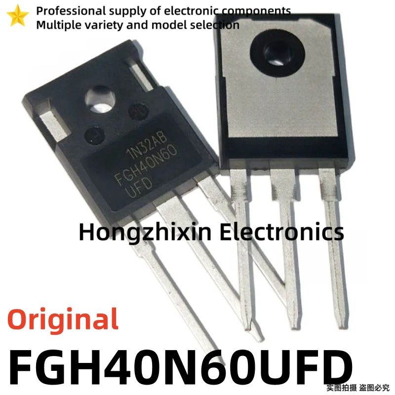 10PCS NEW Original FGH40N60UFD FGH40N60 40N60UFD 40N60 TO-247 40A600V Inverter welding machine IGBT power tube