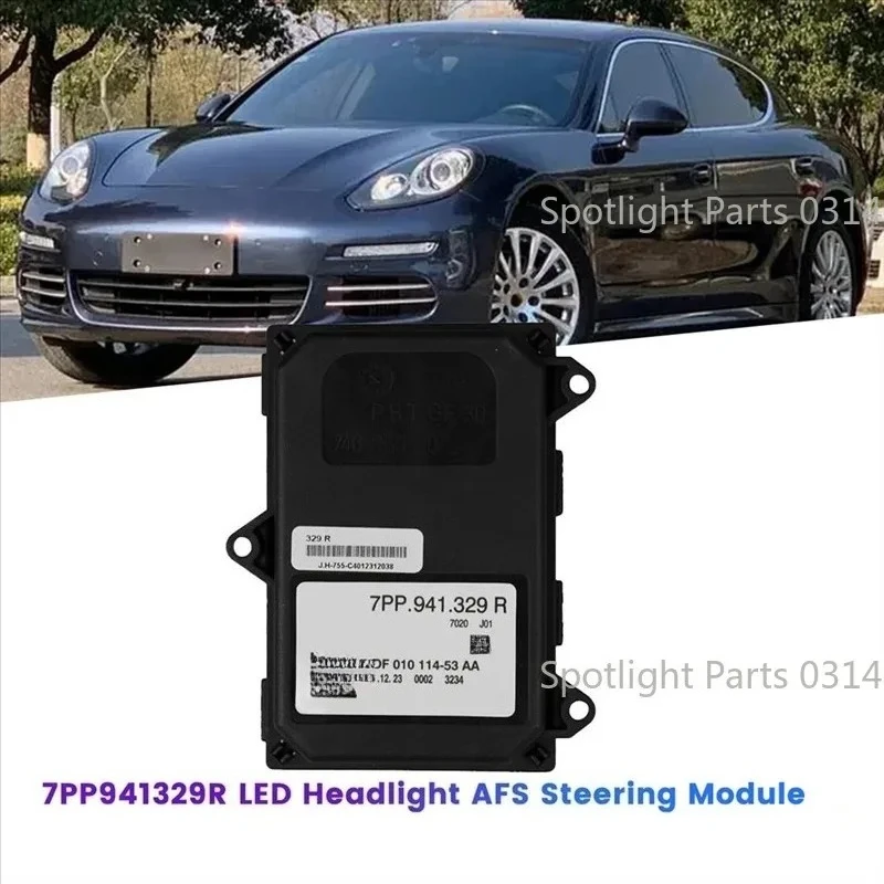 

7PP941329R For Porsche 970 92A Cayenne Macan Panamera 2010-2016 LED Headlight Ballast Follower Controller AFS Steering Module
