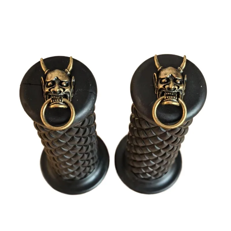 

Universal Wear-resistance 22mm Rubber HandleBar Cover Retro Skull Moto Grips Sun Protection Motorcycle Accessories for Harley