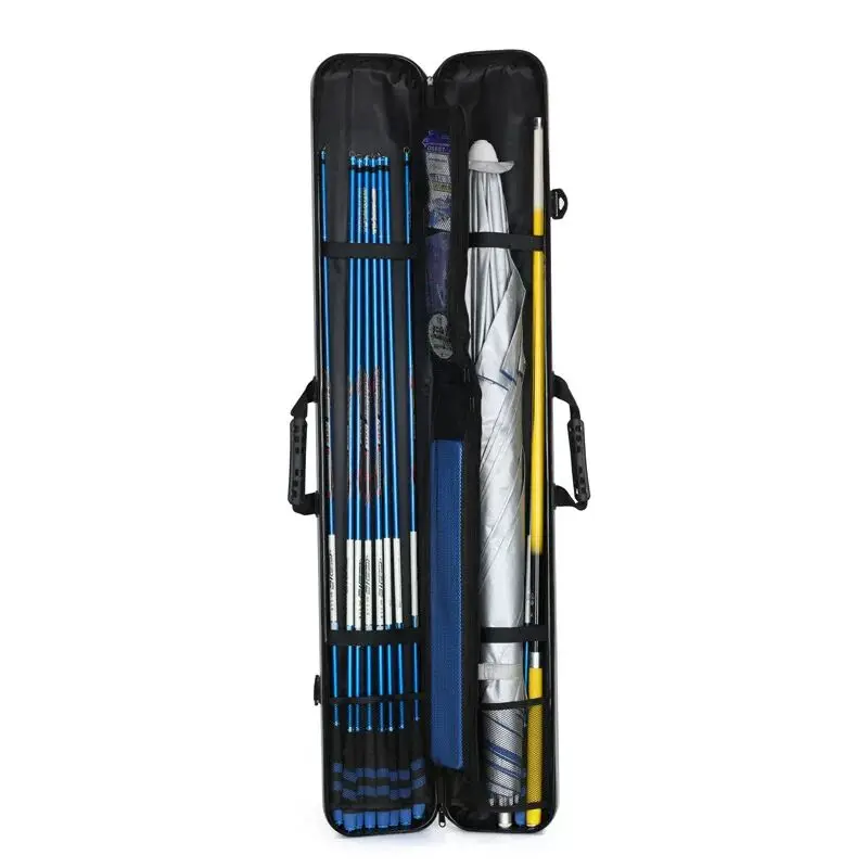 Lightweight Waterproof Hardshell Fishing Rod Bag Portable Fishing Gear Bag Multi-Functional Dedicated Rod Case Handheld Fishi...