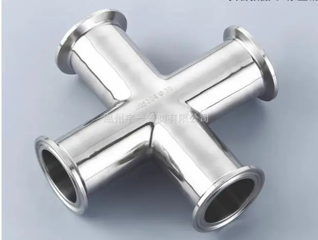 

Free shipping 2'' 51mm Sanitary Tri Clamp Cross, Stainless Steel 304