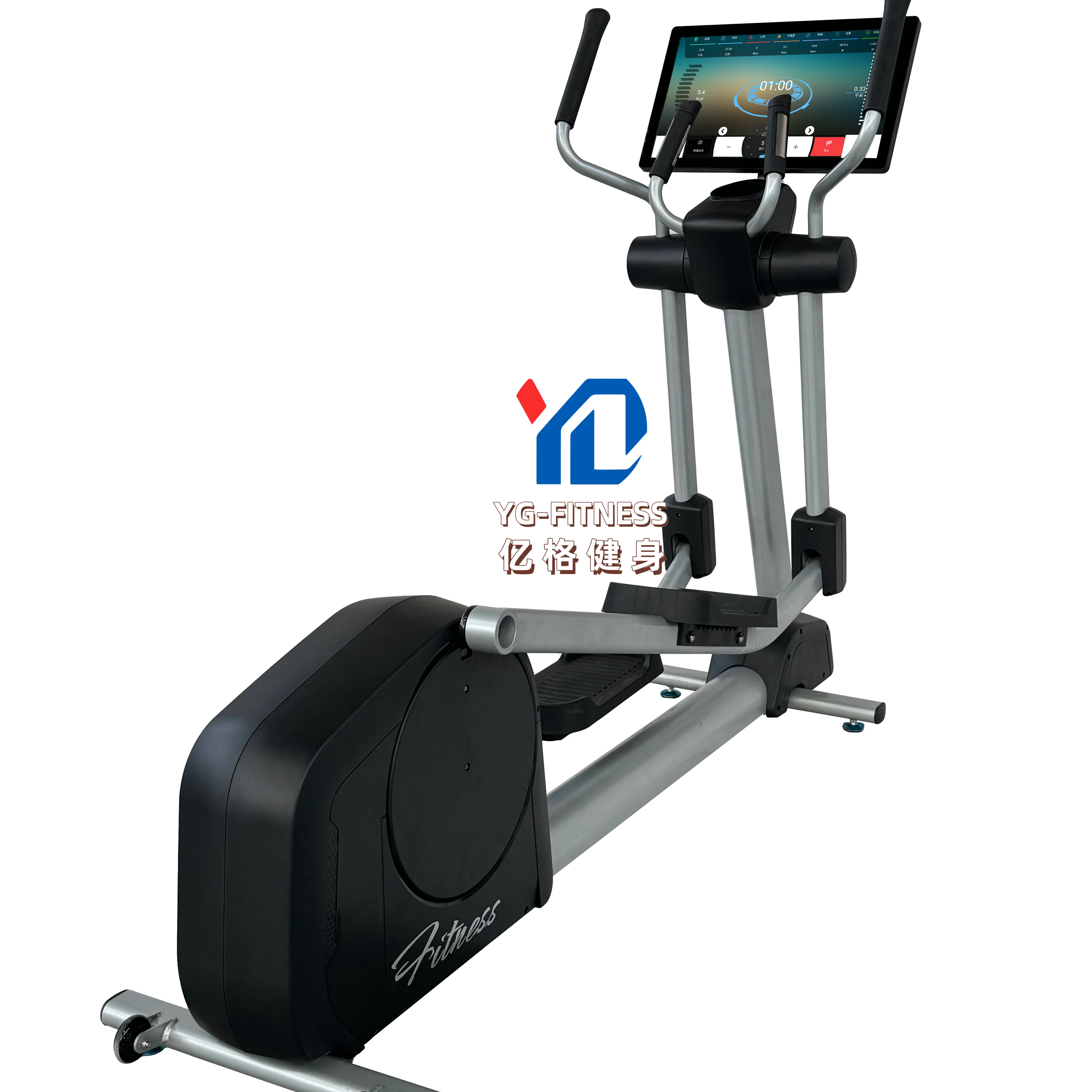 

YG-E009-1 YG Fitness Commercial Elliptical Machine Cross Trainer Bike With Touch Screen Fitness Equipment Customized