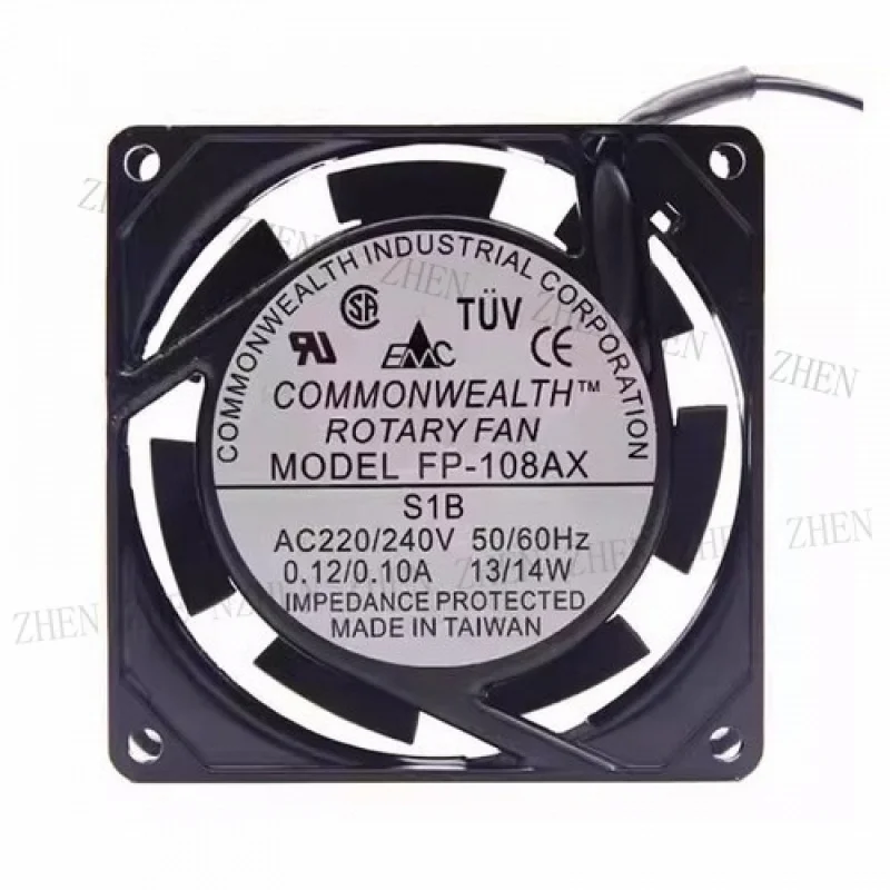 

Y 1PCS FP-108AX S1B 8025 AC220V/240V 0.12A/0.10A 8CM FOR Silent Cooling Fan