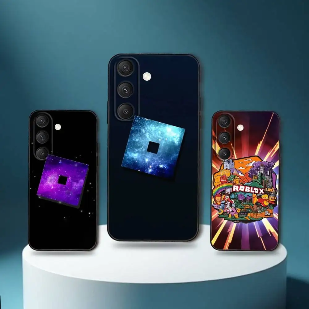 

Game R_Roblox-ES Phone Case For Samsung S25,S24,S23,S22,S21,S20,S10,Ultra,Plus,Lite,FE,Soft Silicone Black Cover