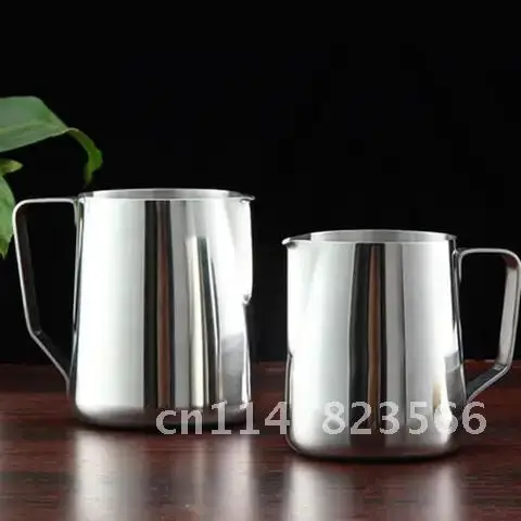 Stainless Steel 1L Frothing Garland Espresso Pull Flower Jug Craft Milk Frothers Latte Cup Cappuccino Coffee Tools Mug Cooking