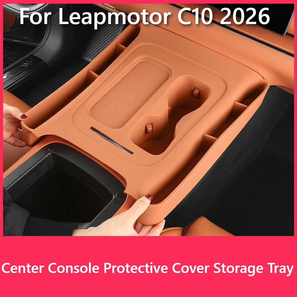 for-leapmotor-c10-2026-center-console-full-wrap-protective-cover-silicone-organizer-storage-tray-wireless-charging-protect-mat