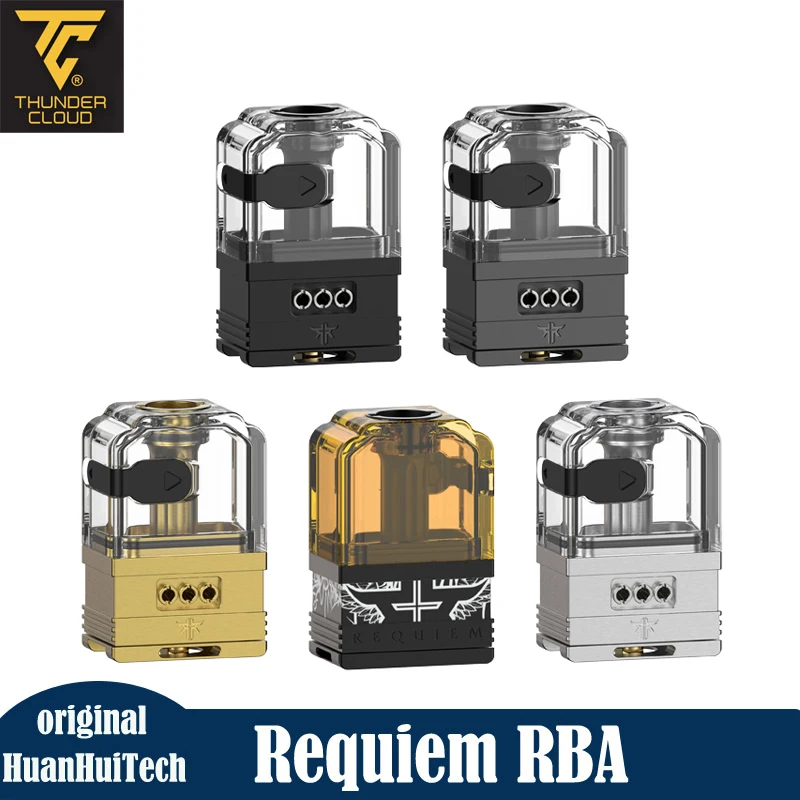 

Оригинальный распылитель Thunder Cloud X ELMONO VAPEADOR Requiem RBA Vape, емкость 6 мл, испаритель для электронных сигарет с одной катушкой