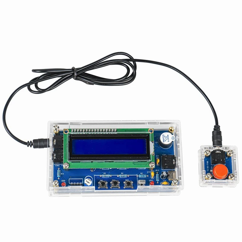 DC 5V Morsecode Infrarot-Decoder Elektronisches DIY-Kit Wissenschaftsexperiment Spaßplatine mit Shell-Y46A