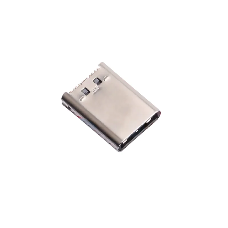 CX60-24S-UNIT plug connector for 24-bit board edge-mounted in a rack-style installation, USB TYPE-C, 24-pin welding