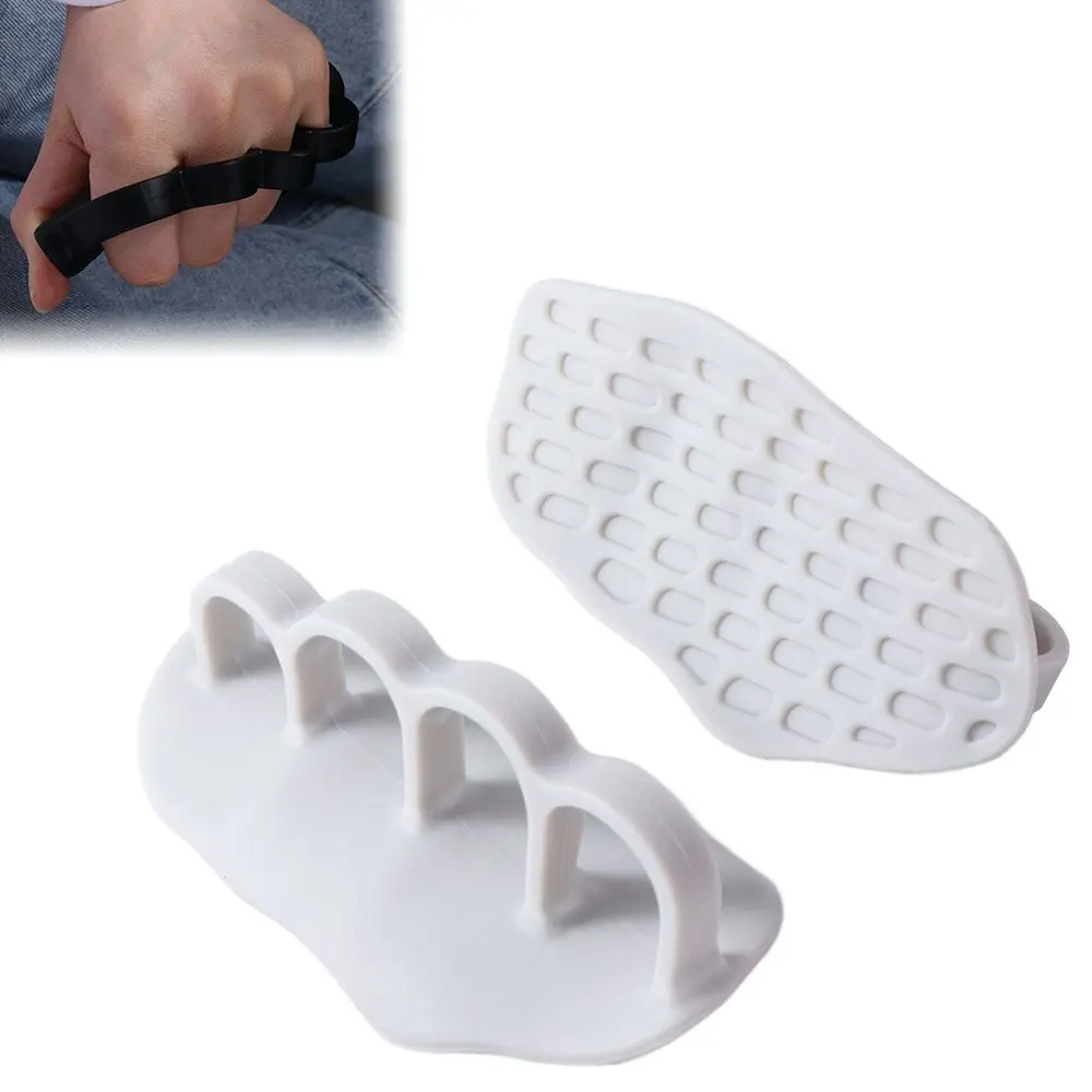 

Cross Training Finger Trainer Palm Grips Ergonomic Fitness HandGrip Silicone Elastic Weight Lifting Grip Gym Pull Grip