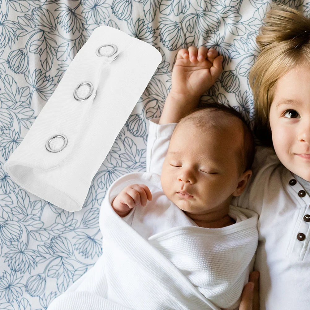 

4pcs Baby Bodysuit Snap Buttons Fabric Jumpsuit For Infant Toddler White Newborn Romper Comfortable Soft Cotton Body Suit Easy