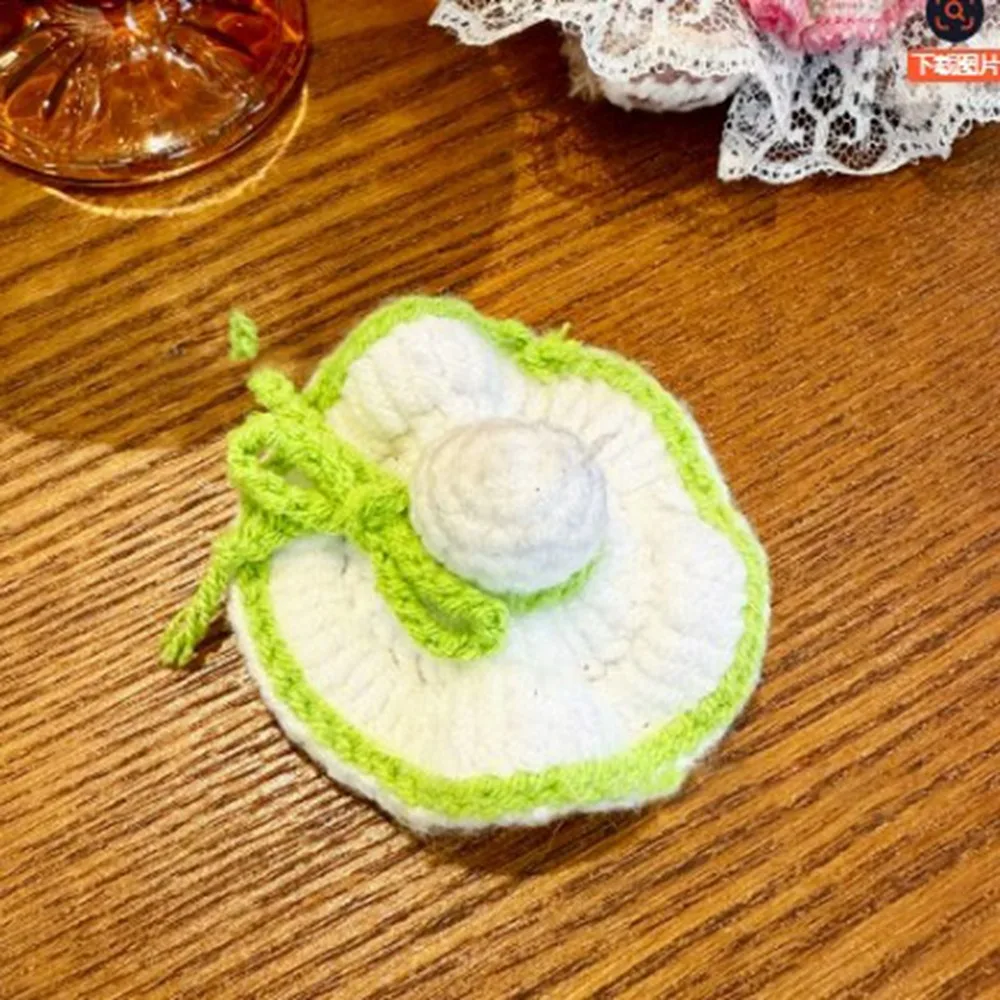 

Модная вязаная шапка с изображением куклы, повседневная одежда, плюшевые кукольные шапки ярких цветов, мини-милые вязаные юбки «сделай сам», аксессуары