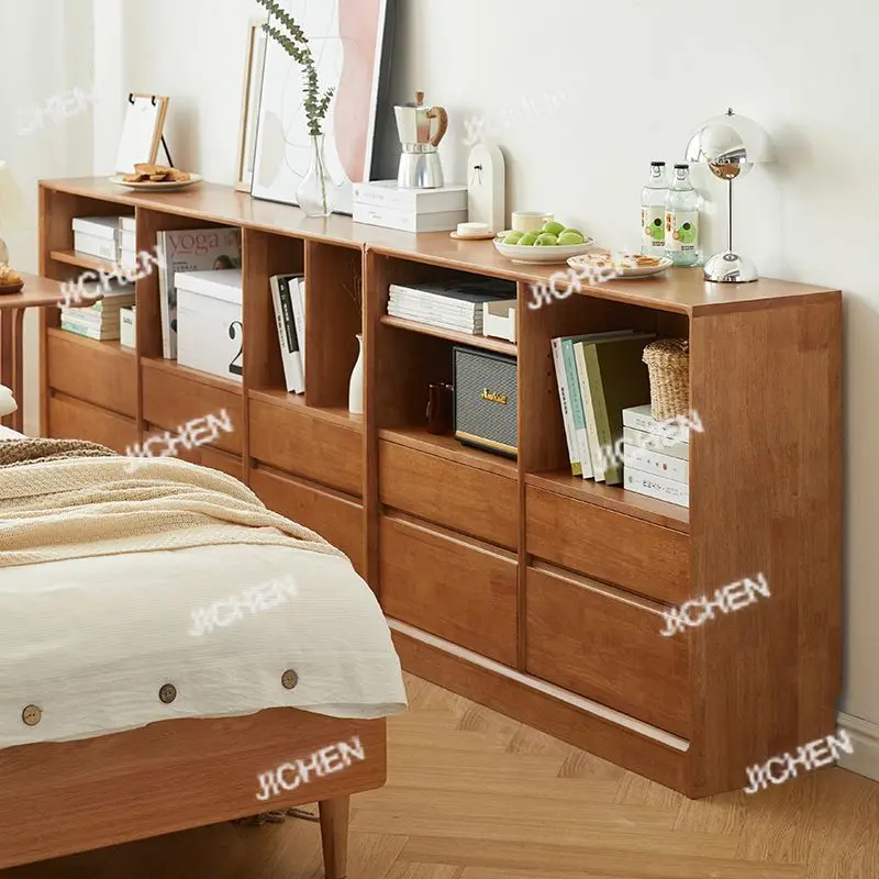 

Solid wood partition bookshelf, small apartment storage cabinet, storage cabinet bookshelf, low cabinet, living room combination
