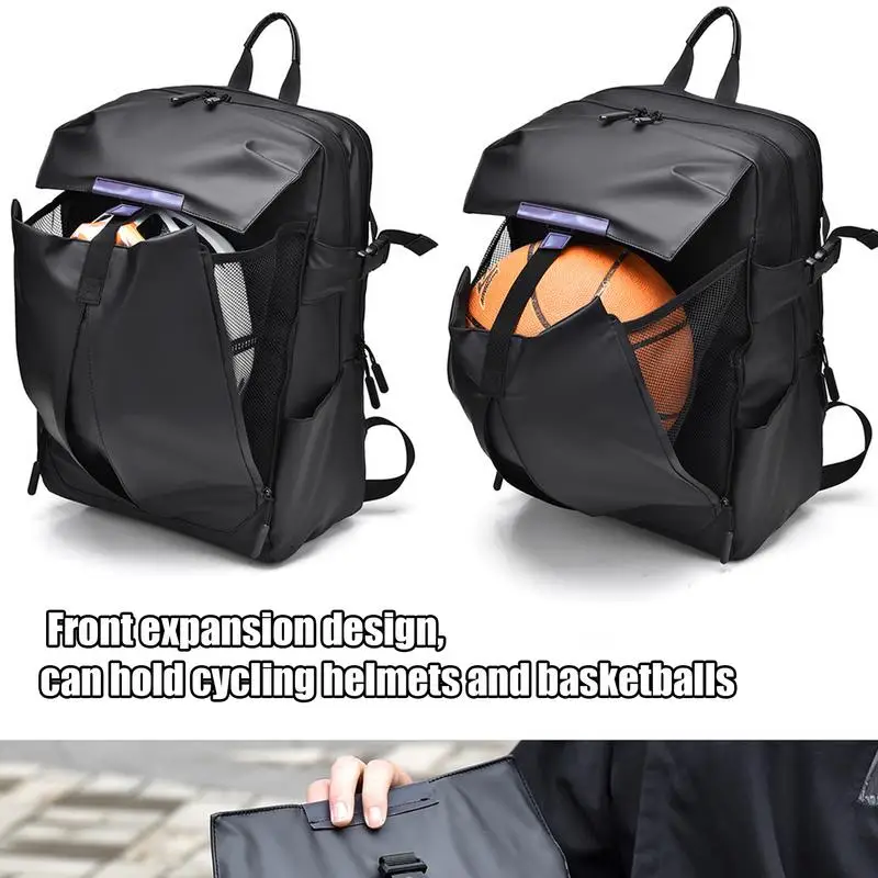 Waterproof Helmets Backpack Laptop Rucksack Large Capacity Waterproof Helmets Holder Helmets Storage Bag Hiking Backpack