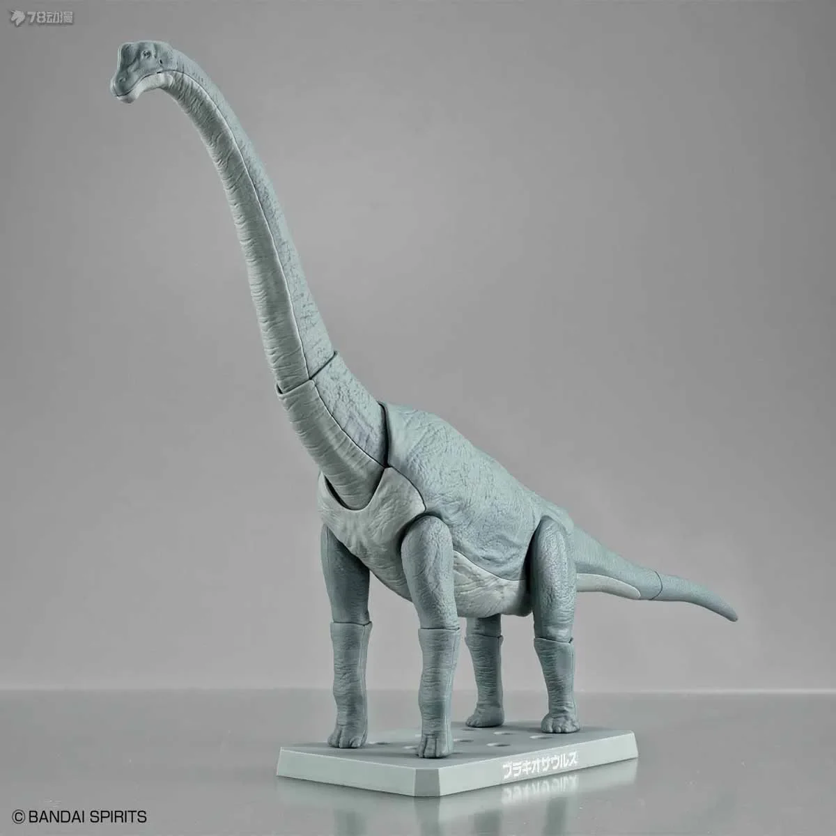 Bandai Original  PLANNOSAURUS BRACHIOSAURUS   Anime Action Figure Assembly Model Toys Collectible Model Ornaments Gifts For