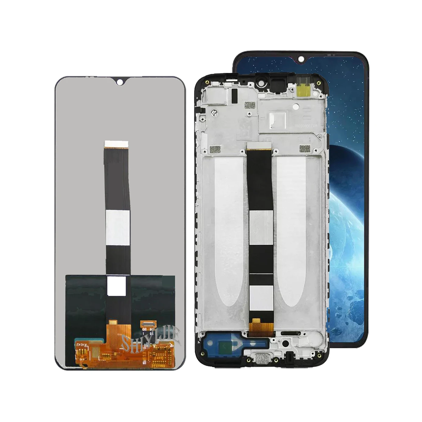 100% Display For Xiaomi Redmi 9A / 9C LCD M2006C3LG M2006C3MG For Redmi 9A 9C with 10 Touch Points LCD Screen Repair