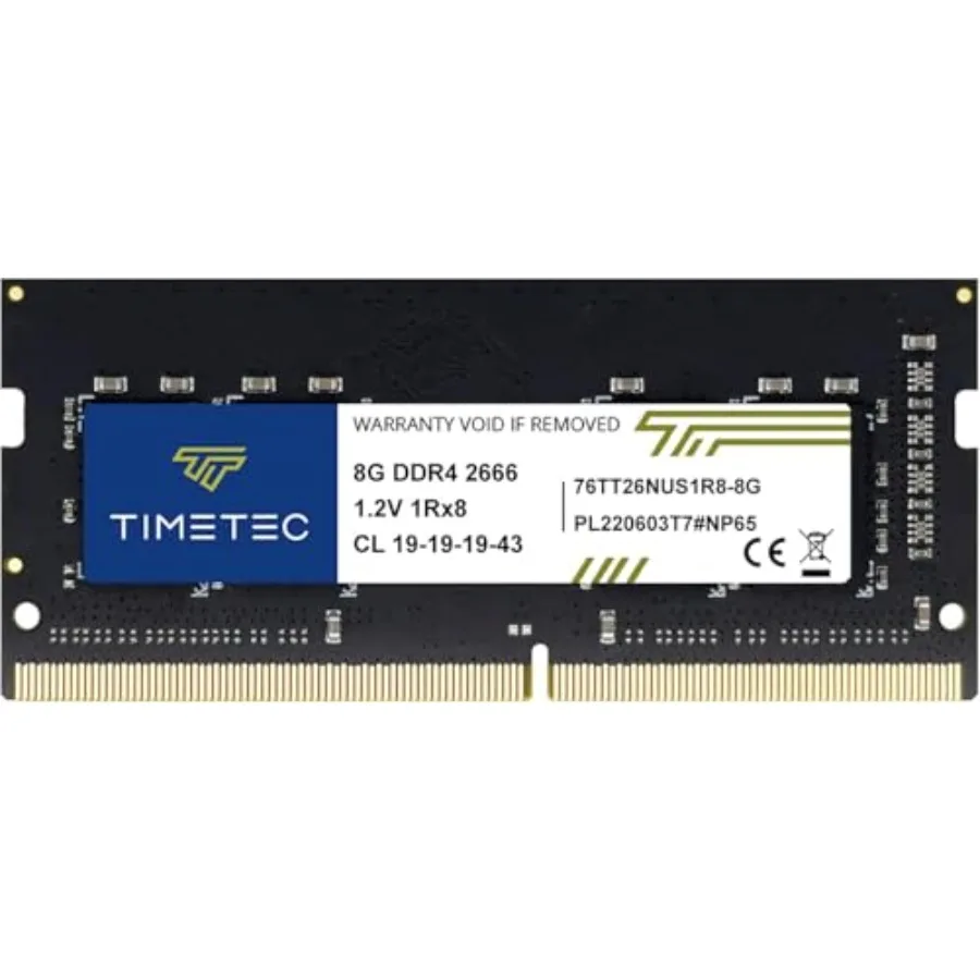 DDR4 2666MHz PC4-2666V PC4-21300 SODIMM Laptop RAM 260-Pin 1.2V CL19 Non-ECC Unbuffered Memory Module for Laptop Notebook Mini