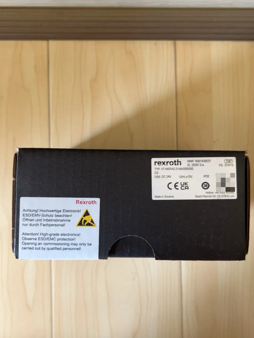 Rexroth Amplification Board R901439037 VT-MS