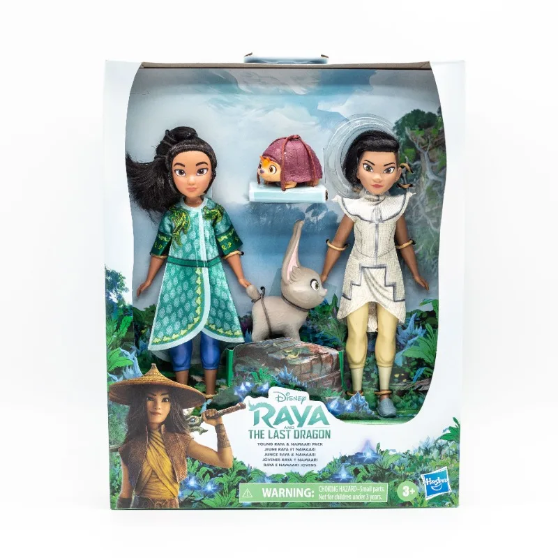 Hasbro Anime Disney Raya and The Last Dragon Young Raya Namaari Fashion Dolls Toys Action Figure Collect Ornaments Kids Gifts