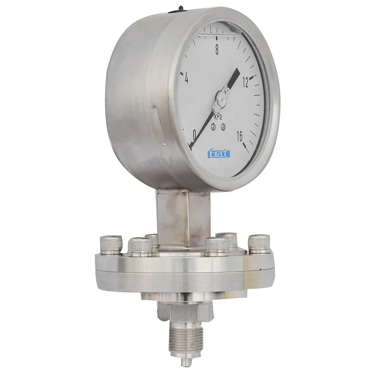 Economical Practical high quality Stainless Steel Diaphragm Seal Pressure Gauge