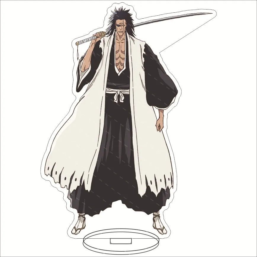 بليتش الاكريليك حامل نموذج لوحة الديكور الأصالة مكتب الشكل عرض المشجعين هدية الكرتون رئيس المنتجات Standee نمط جديد