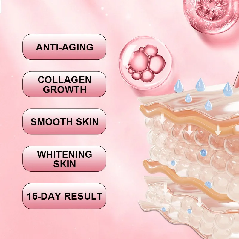 Коллагеновый глутатион VC Powder - Антиоксидант - Богатая формула для здоровья кожи и общего здоровья