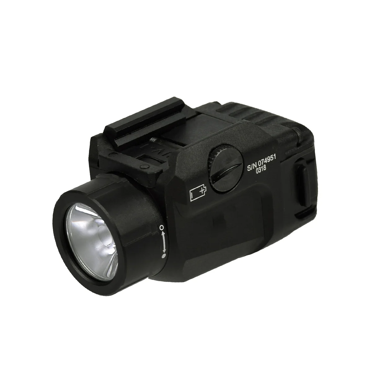 Imagem -02 - Tactical Stream Airsoft Arma Luz Scout Light Strobe Lanterna Tocha para Glock 17 19 20 mm Rail Tr7 Tr7