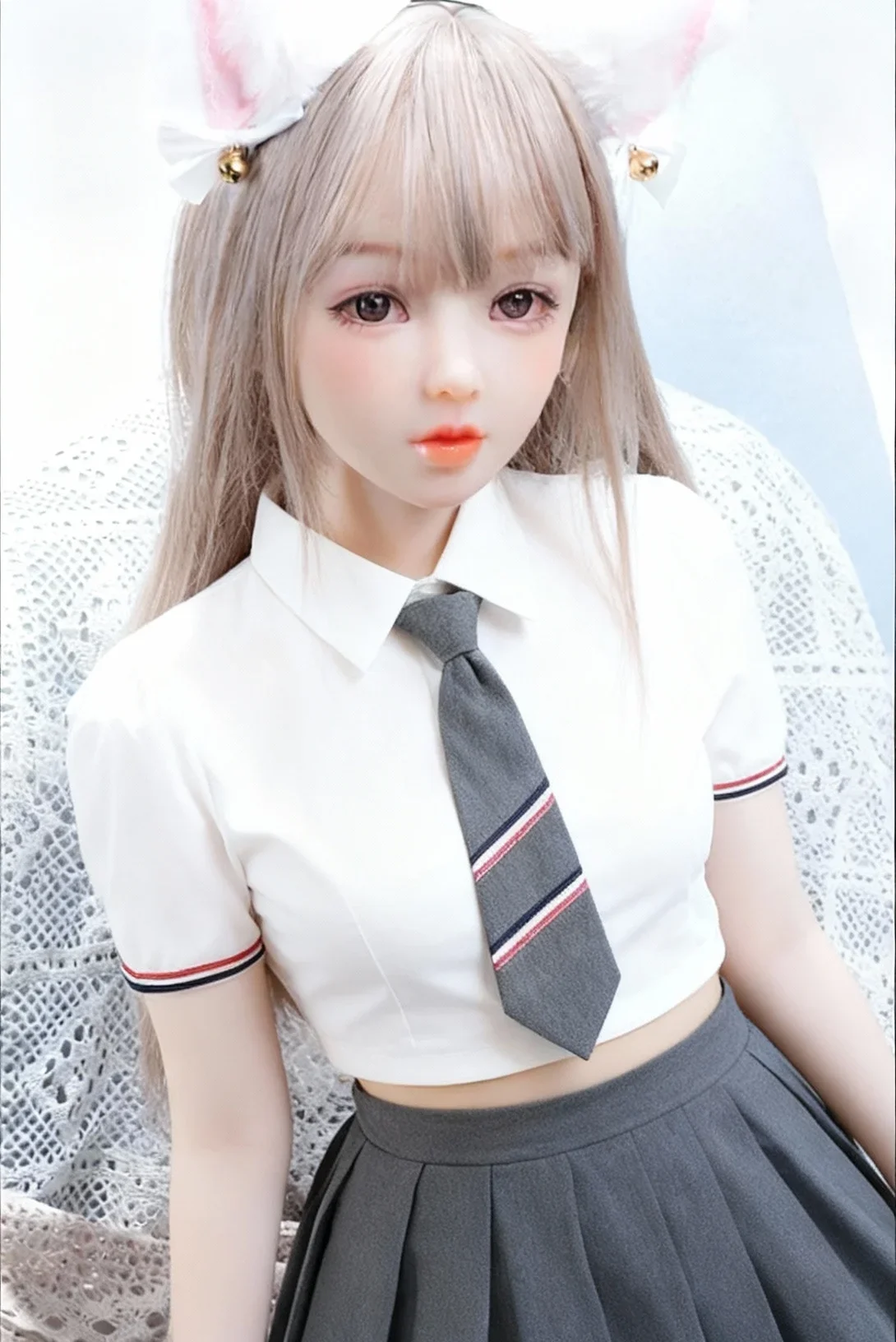 실물 같은 TPE 애니메이션 인형, 움직이는 관절과 부드러운 피부, 탈부착 가능한 머리, 포즈 가능한 수집용 피규어, 빠른 국내 배송