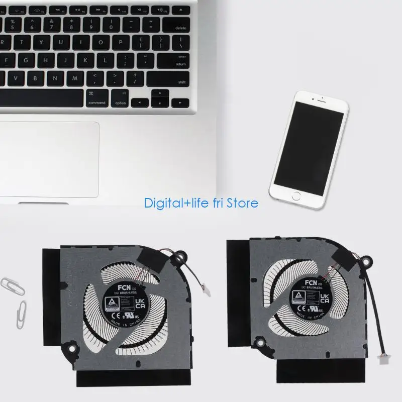 E06D GPU Cooling Fan Laptop Cooler for nitro 5 N22C1 AN515-58 Fan 12V Radiator