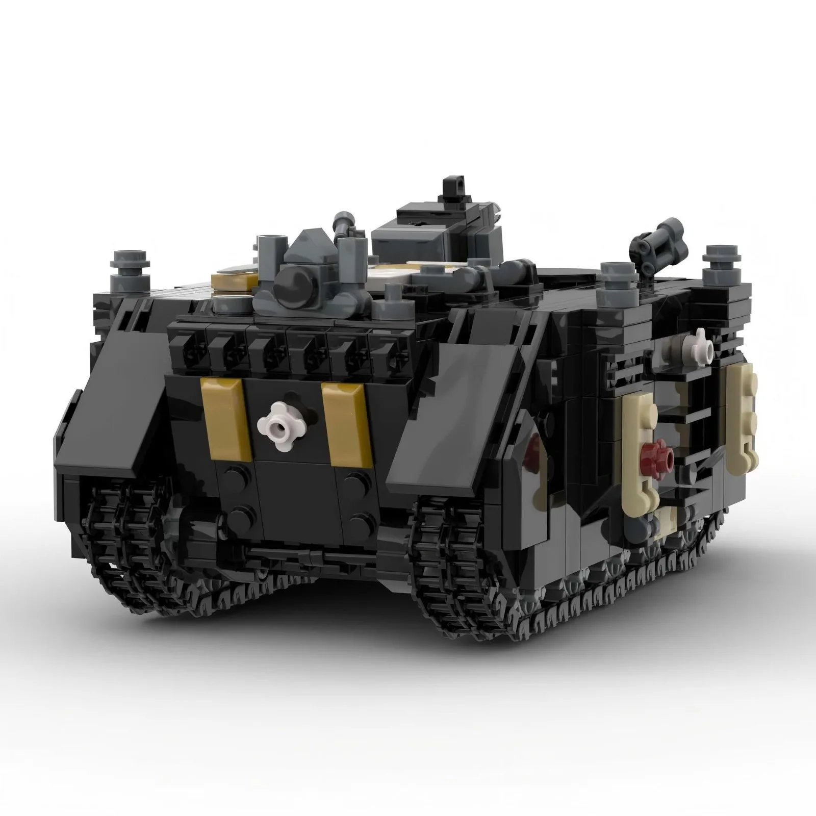 

MOC Rhino Armored Vehicle DIY Строительные блоки, совместимые с Legoeds Военная модель игрушки для детей