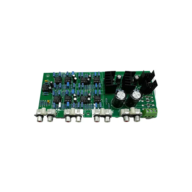 Linkwitz-Riley 3-Way Electronic Crossover Board, Preamp 6CH Output, Custom Crossover Frequency