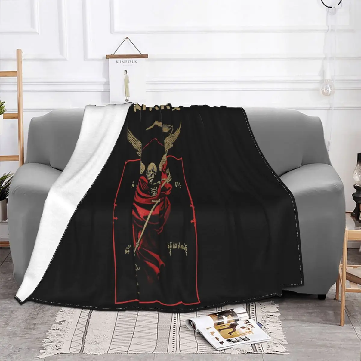 Authentic Batushka Smierc Black Metal T Swea S2Xl New Women Men Science New Brand Throw Blanket