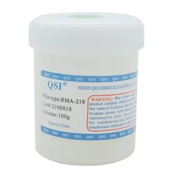 High Quality   Original 100g  RMA-218 BGA Solder Flux Paste Solder  for SMT Reballing