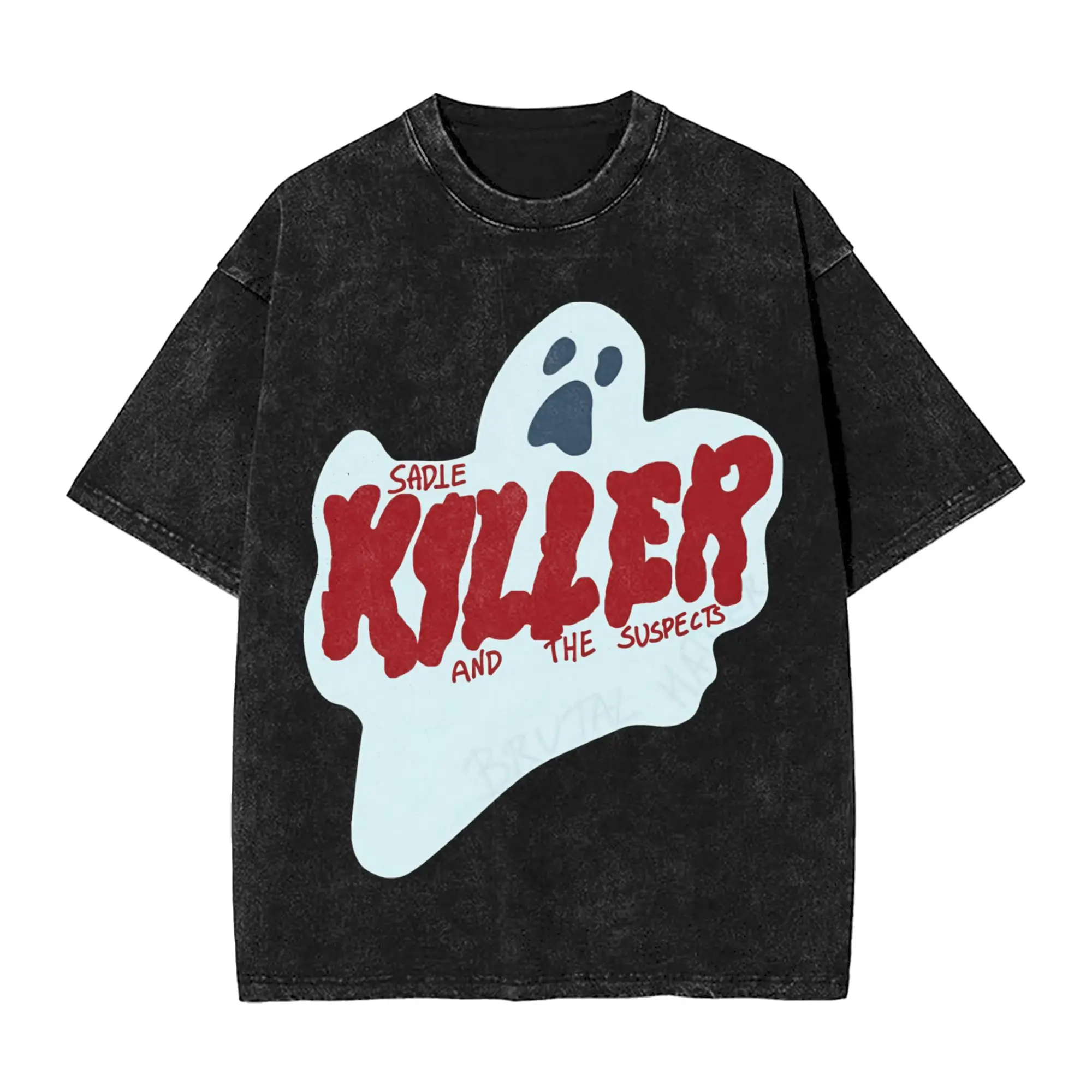 Washed T Shirt Sadie Killer Stevens Universes Hip Hop T-Shirts Harajuku  Streetwear Graphic Printed Tops Tee Shirt Men Women