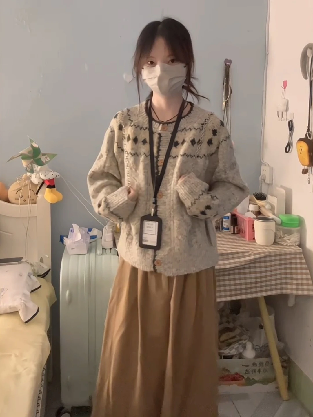 

Loose Knitted Floral Embroidery Cardigan Women's Soft Cozy Spring Autumn Sweater Jaet Unique Top Vintage Sle Long Sve ...