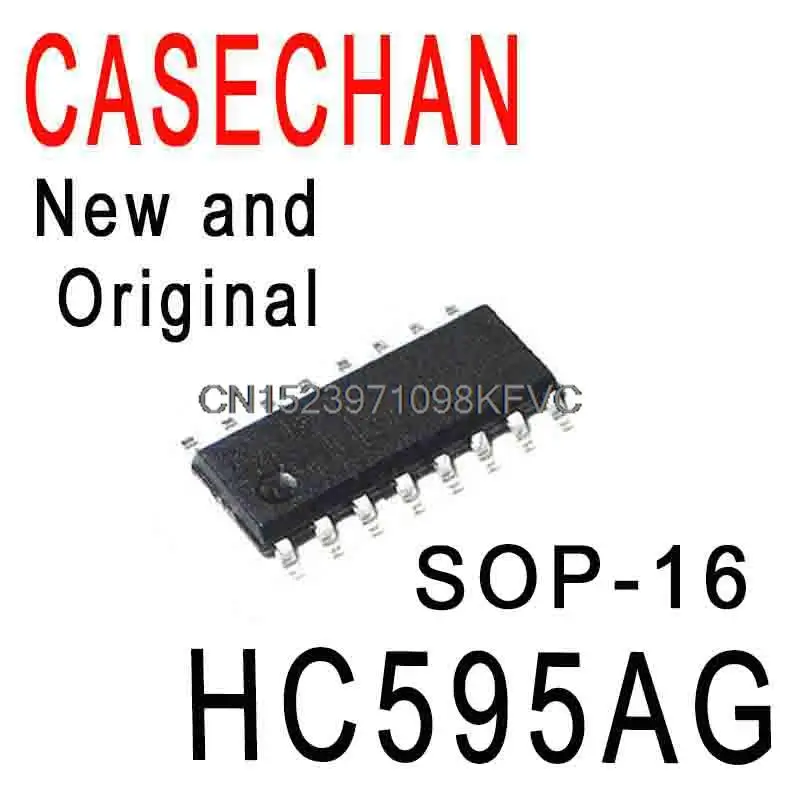 10PCS New and Original MC74HC595ADR2G SMD SOP-16 Shift Register In Stock IC HC595AG