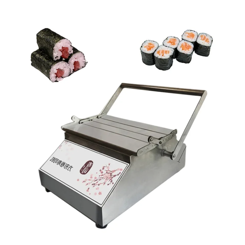 ماكينة صنع السوشي المستديرة المربعة المحمولة ماكينة لف لف أرز السوشي اليابانية ماكينة تشكيل لفة السوشي اليدوية