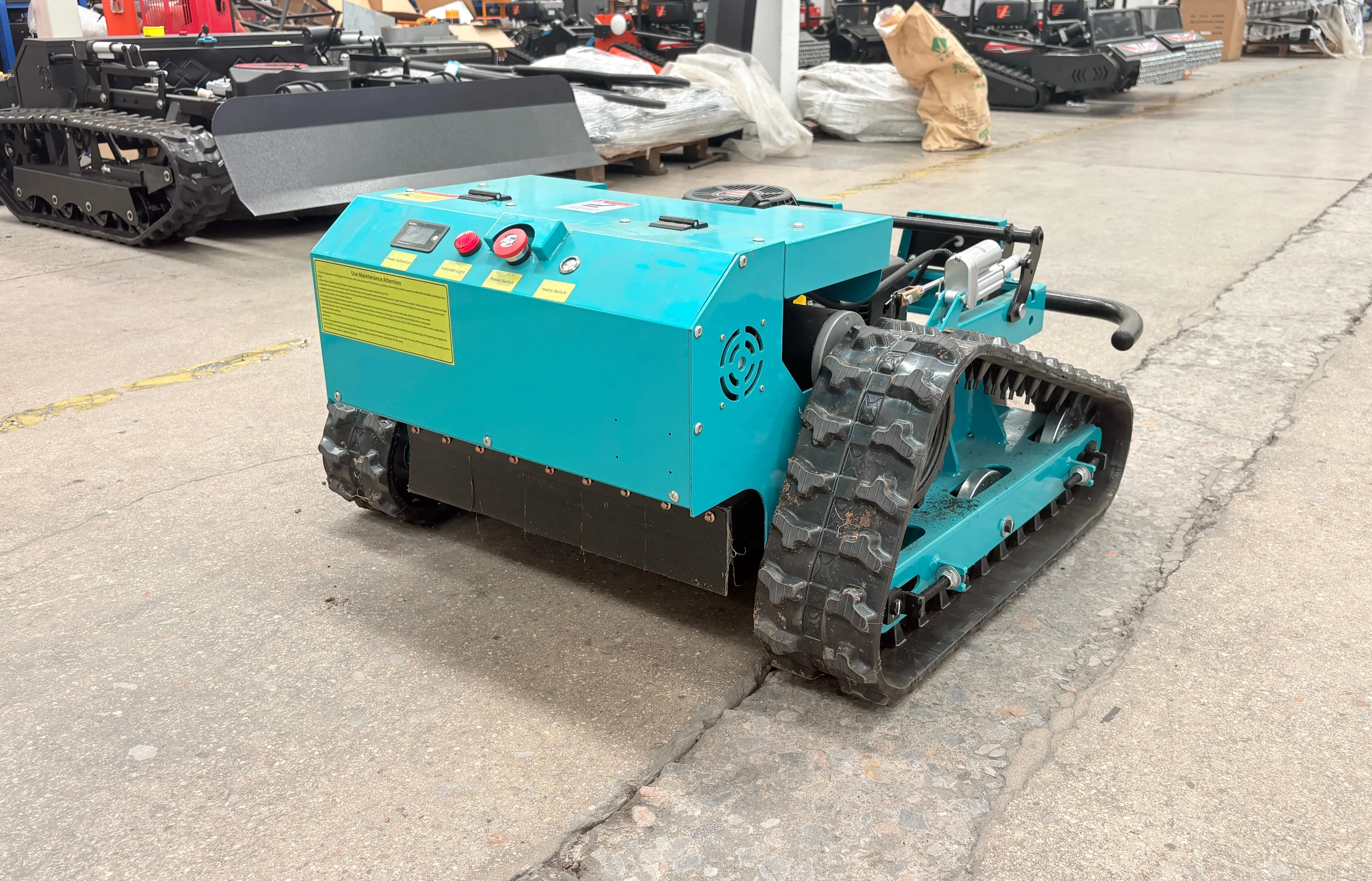 Customized Hand Push Wheeled Lawn Mower With 50L‑70L Grass Collection BagPneumatic Inflatable Tires Front Wheel Shock Absorption