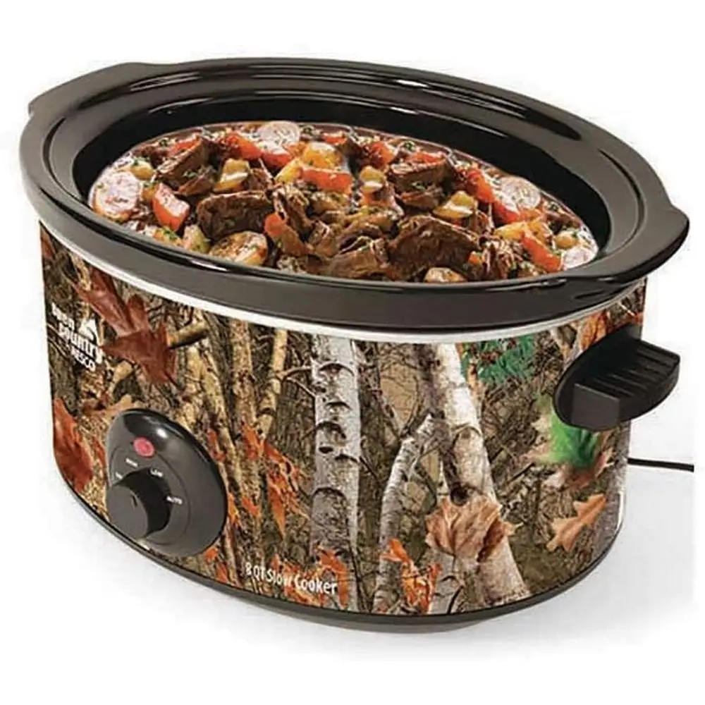 

SC-8017 Slow Cooker, 8 quart, Woodland Birch Camo