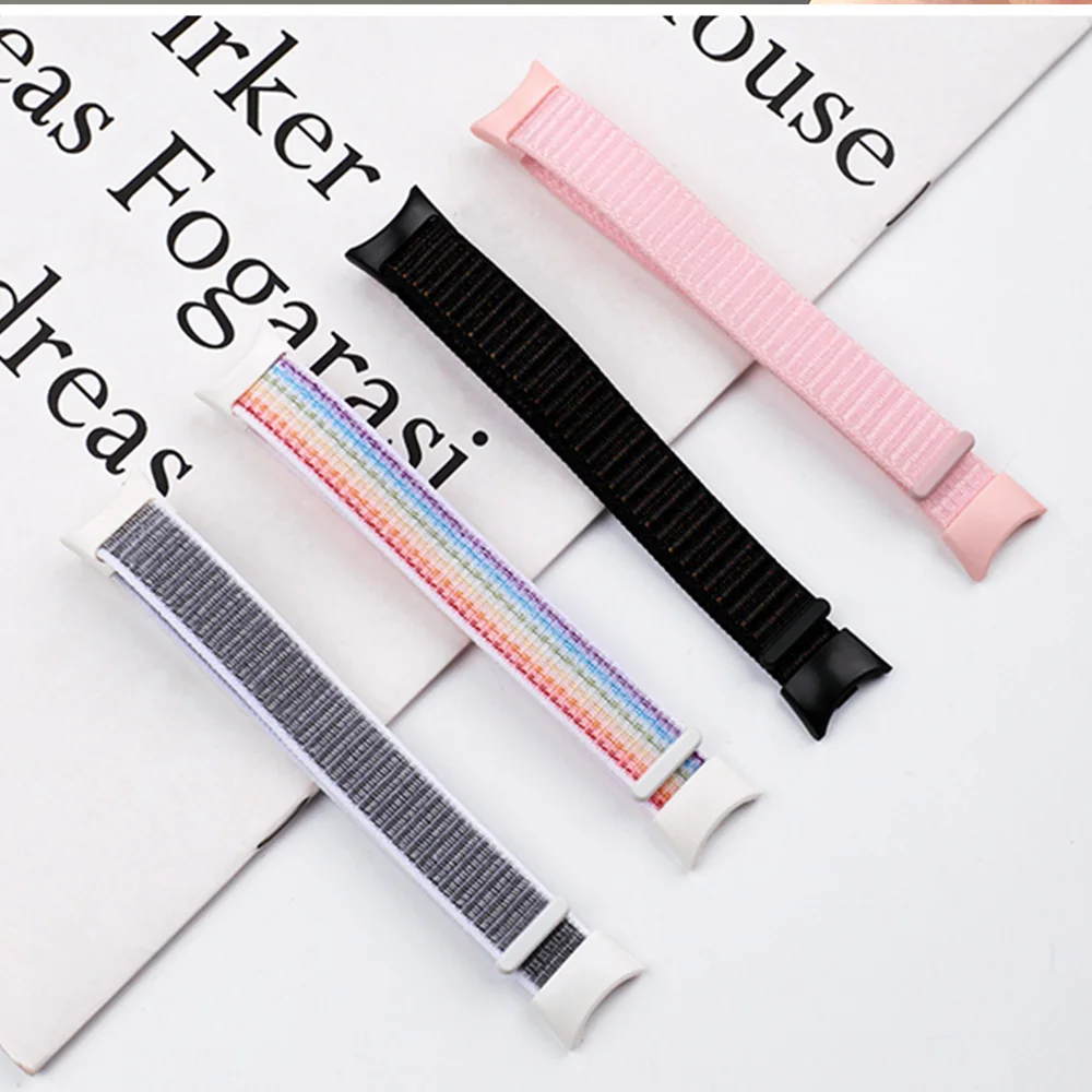 Nylon loop watchband For Xiaomi mi Band 8 Sport miband8 NFC Correa Breathable Replacement Bracelet smart band 8 Strap smartwatch