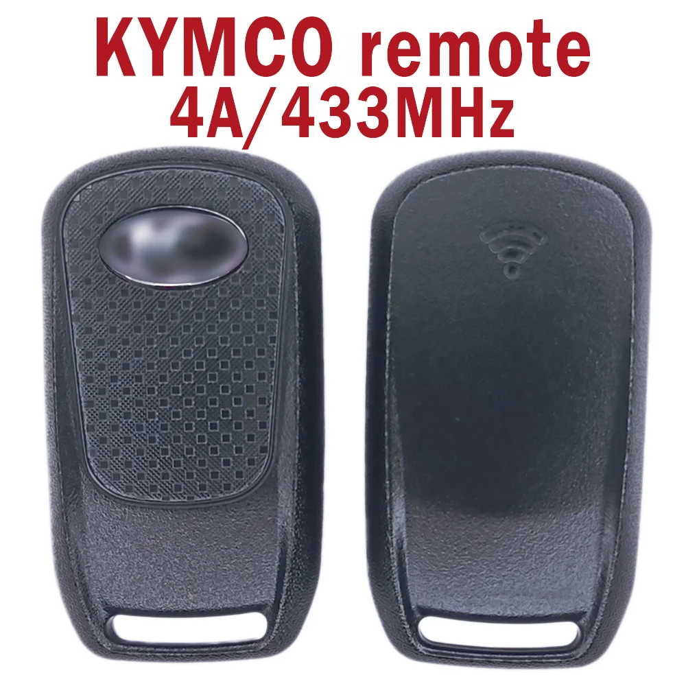 Control remoto sin llave para motocicleta, reemplazo de llave Fob 4A Chip FSK 433,92 MHz para KYMCO KS150/KRV180/S350/ST250/P250