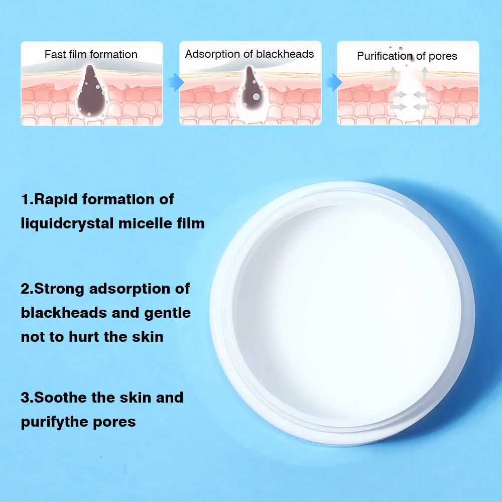 Cross-Border In Stock Peel-Off Nose Strip Blackhead & Acne Remover Gentle Deep Cleansing Pore Minimizing Nose Mask