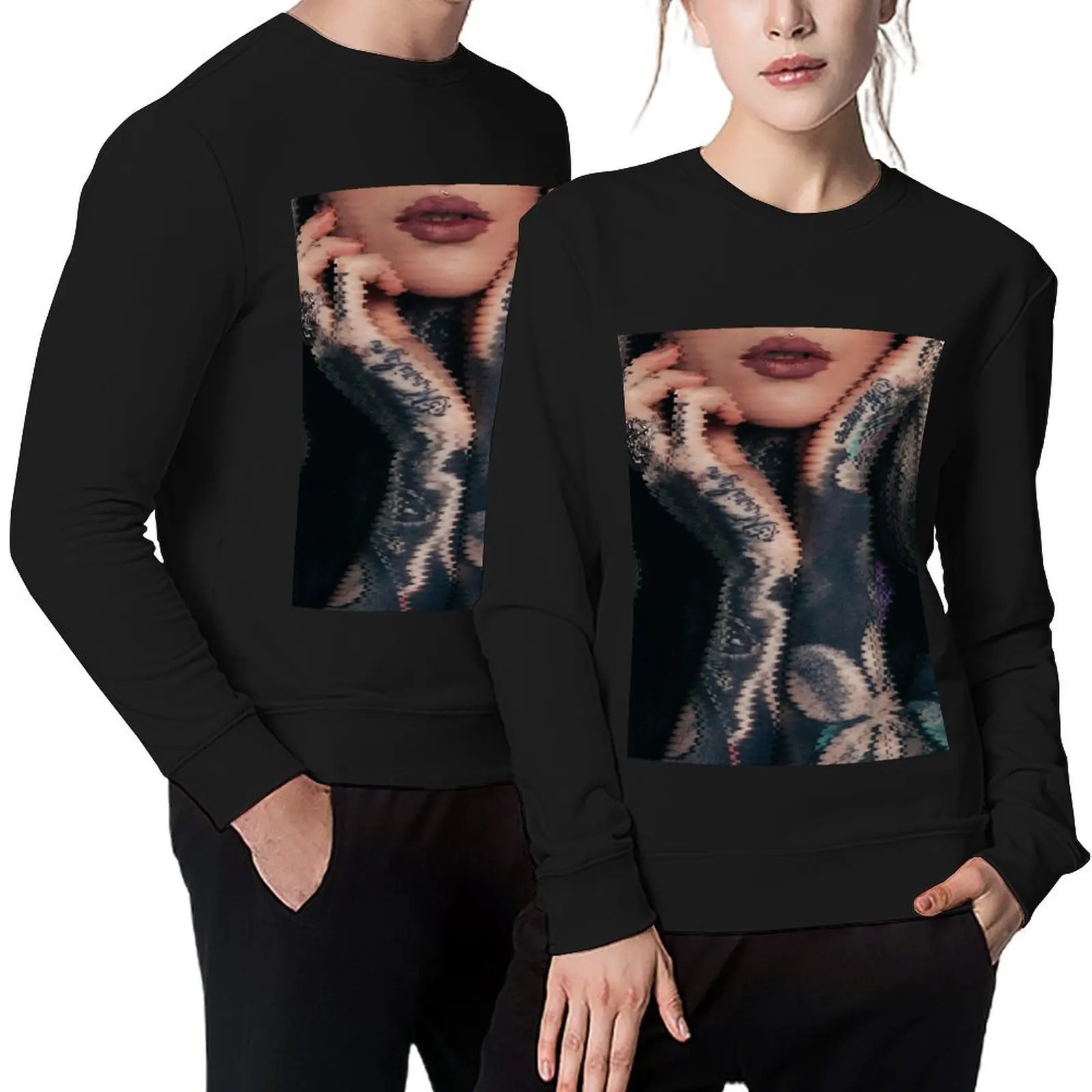 

Tattooed Girl Tattoo lovers gift Pullover autumn clothes male clothes aesthetic clothing fashion men new hoodies and sweatshirts