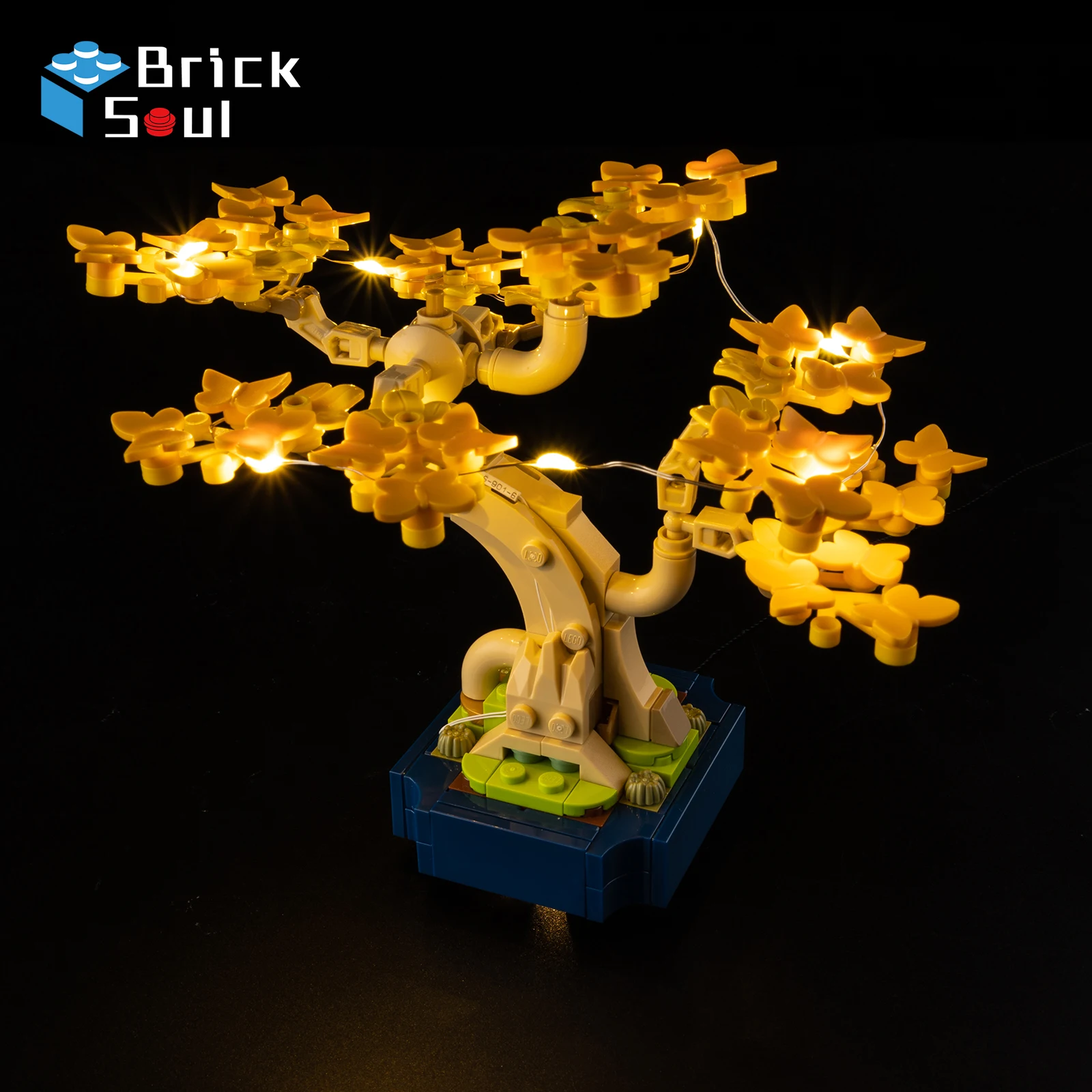 Led Light Kit for LEGO Mini Bonsai Trees 10373 Building Blocks
